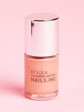 Nails Inc Feelings Feelings Peach Nail Polish 10ml Pearlescent Cruelty Free